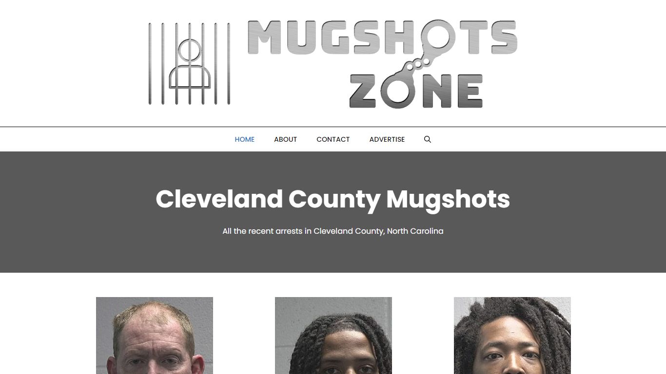 Cleveland County Mugshots Zone